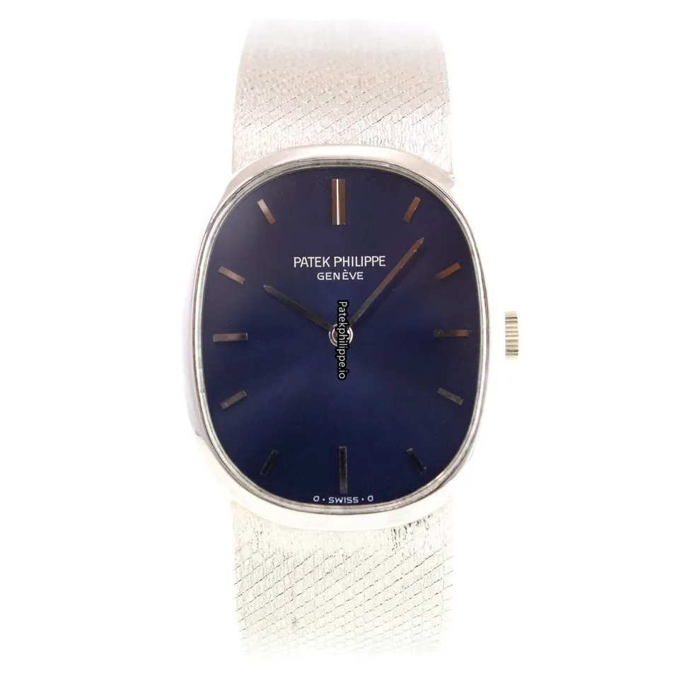 Alternative view of Patek Philippe Golden Ellipse 3546 27MM White Gold Case Manual Winding