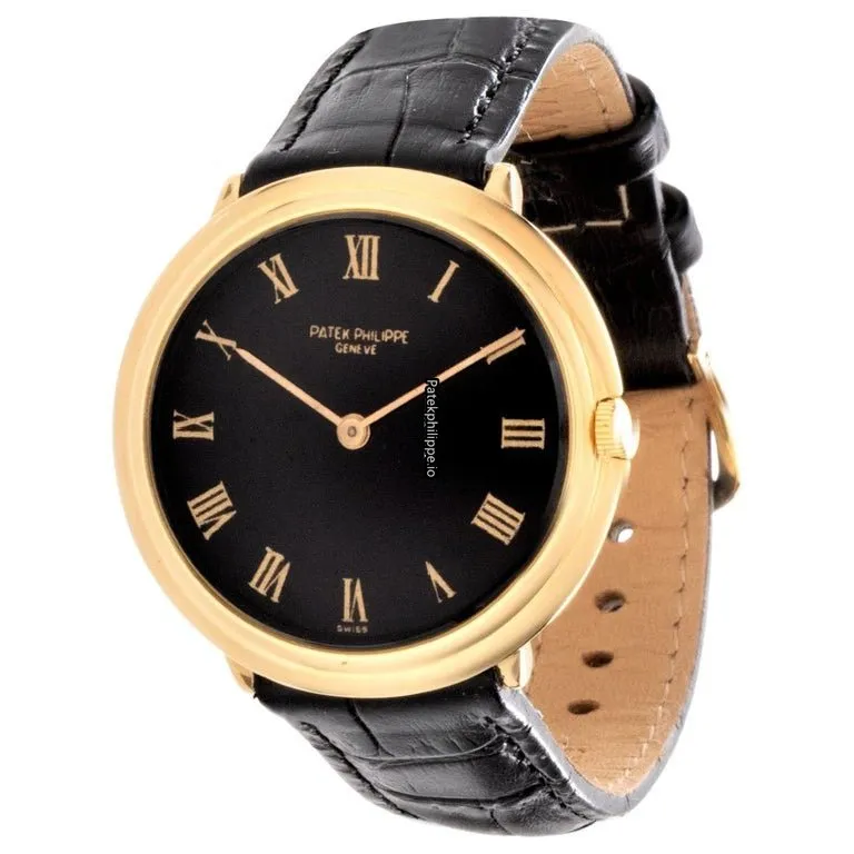 Patek Philippe Calatrava 2501j 33MM Yellow Gold Case Manual Winding