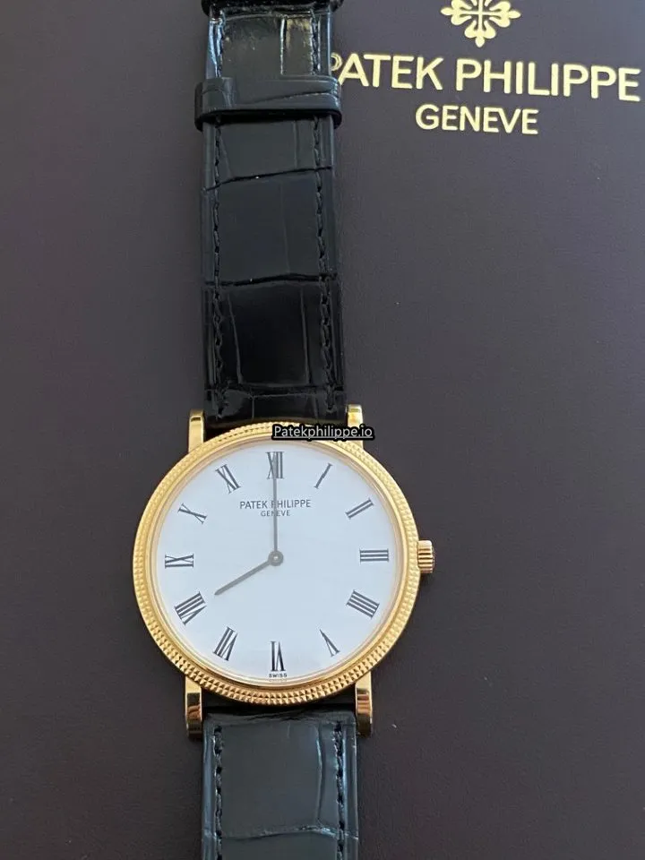 Patek Philippe Calatrava 5120j 35MM Yellow Gold Case Automatic