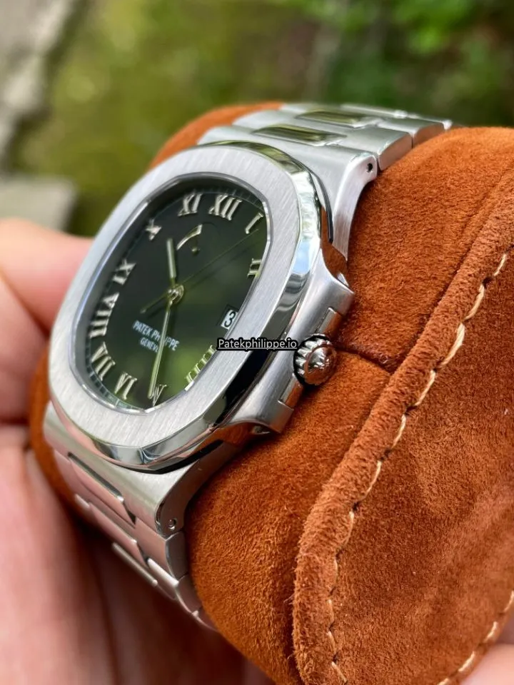 Alternative view of Patek Philippe Nautilus 3710/1a-001 42x38MM Steel Case Automatic