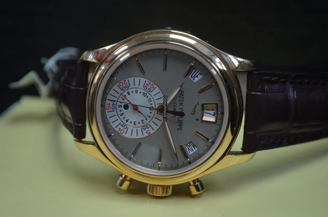 Alternative view of Patek Philippe Annual Calendar 5960r-001 40.5MM Rose Gold Case Automatic