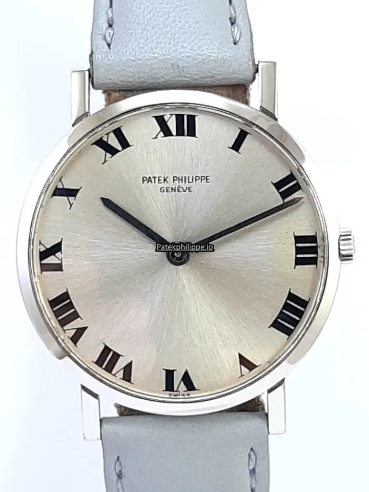 Patek Philippe Calatrava 3512 31x36,5MM White Gold Case Manual Winding