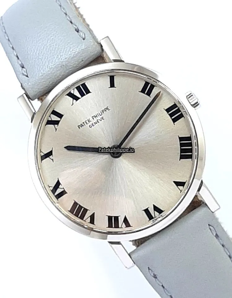 Alternative view of Patek Philippe Calatrava 3512 31x36,5MM White Gold Case Manual Winding