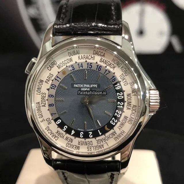 Alternative view of Patek Philippe Complications 5110p-001 37MM Platinum Case Automatic Movement