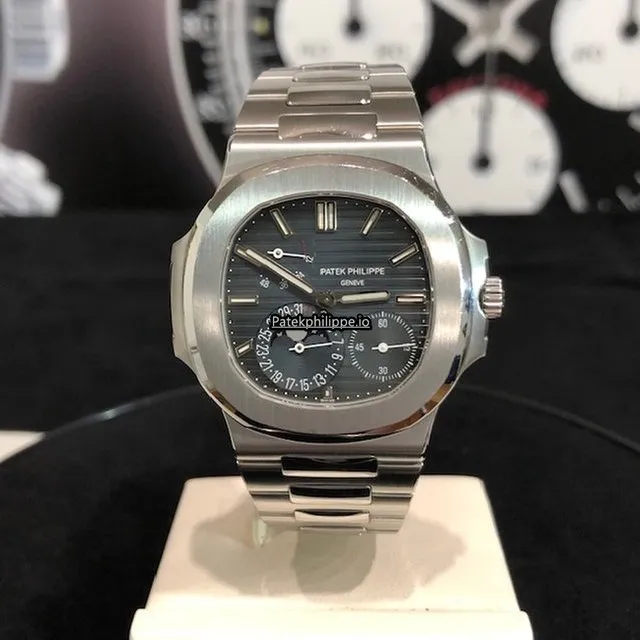 Alternative view of Patek Philippe Nautilus 5712/1a-001 40x38MM Steel Case Automatic