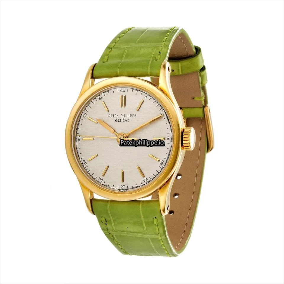 Patek Philippe Calatrava 2457 31MM Yellow Gold Case Manual Winding