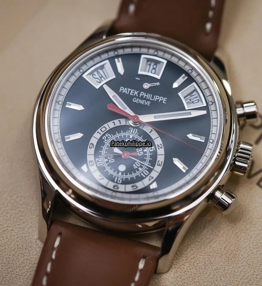Patek Philippe Annual Calendar 5960 White Gold Case Automatic