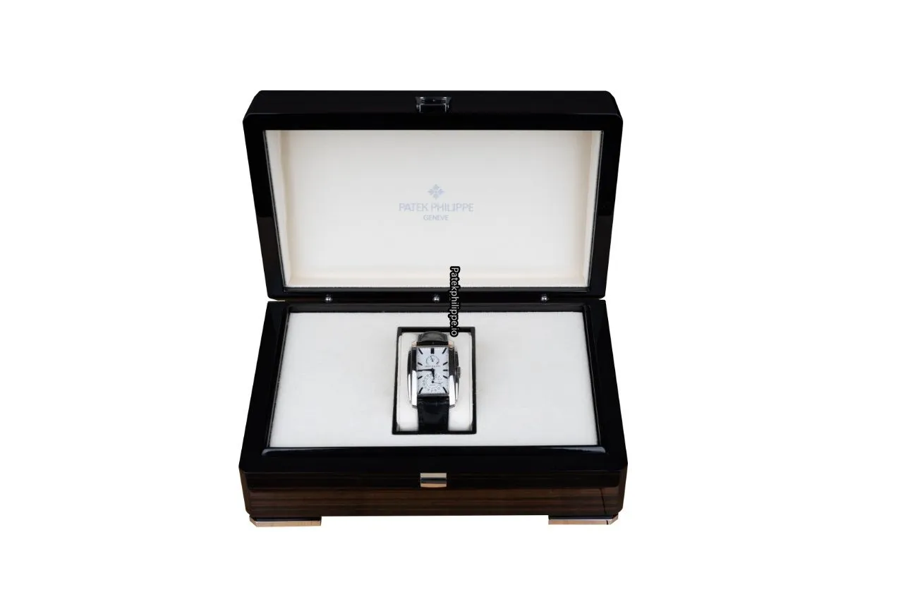 Alternative view of Patek Philippe Gondolo 5200g-010 32.4x46.9MM White Gold Case Manual Winding
