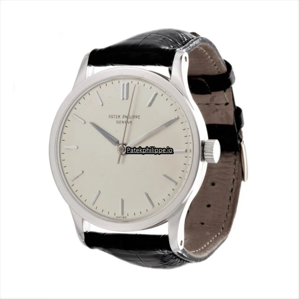 Patek Philippe Calatrava 570g 36MM White Gold Case Manual Winding