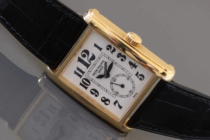 Patek Philippe Gondolo 5014 35x28MM Yellow Gold Case Manual Winding