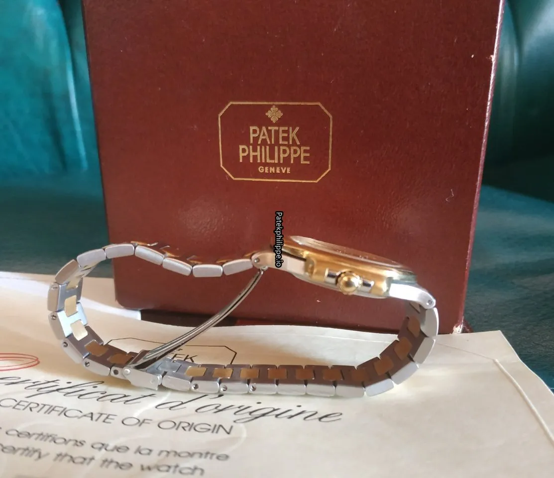 Alternative view of Patek Philippe Nautilus 3800 Gold/steel Case Automatic