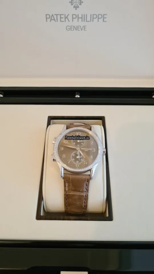 Patek Philippe Travel Time 7134g-001 35MM White Gold Case Manual Winding