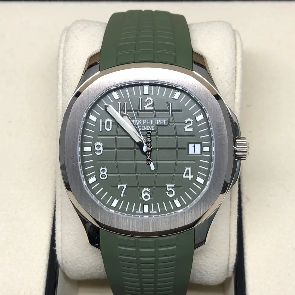 Patek Philippe Aquanaut 5168g-010 42.2MM White Gold Case Automatic