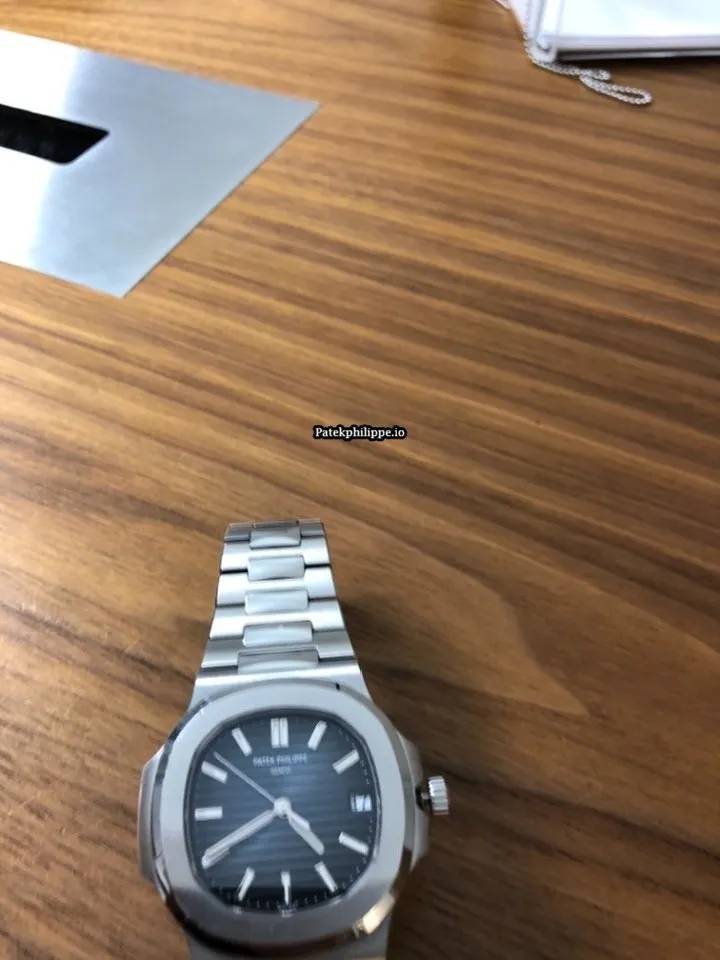 Alternative view of Patek Philippe Nautilus 5711/1a-010 40x38MM Steel Case Automatic