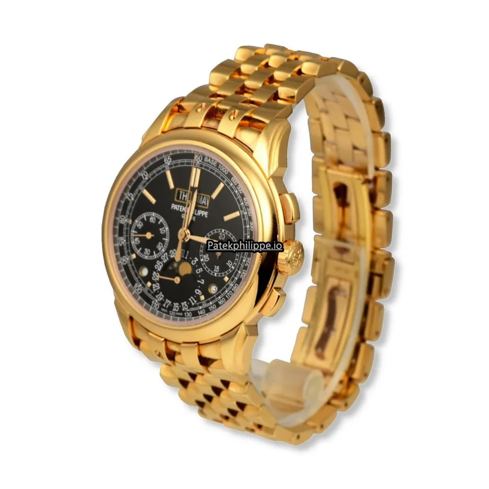 Alternative view of Patek Philippe Perpetual Calendar 5270/1r-001 41MM Rose Gold Case Manual Winding