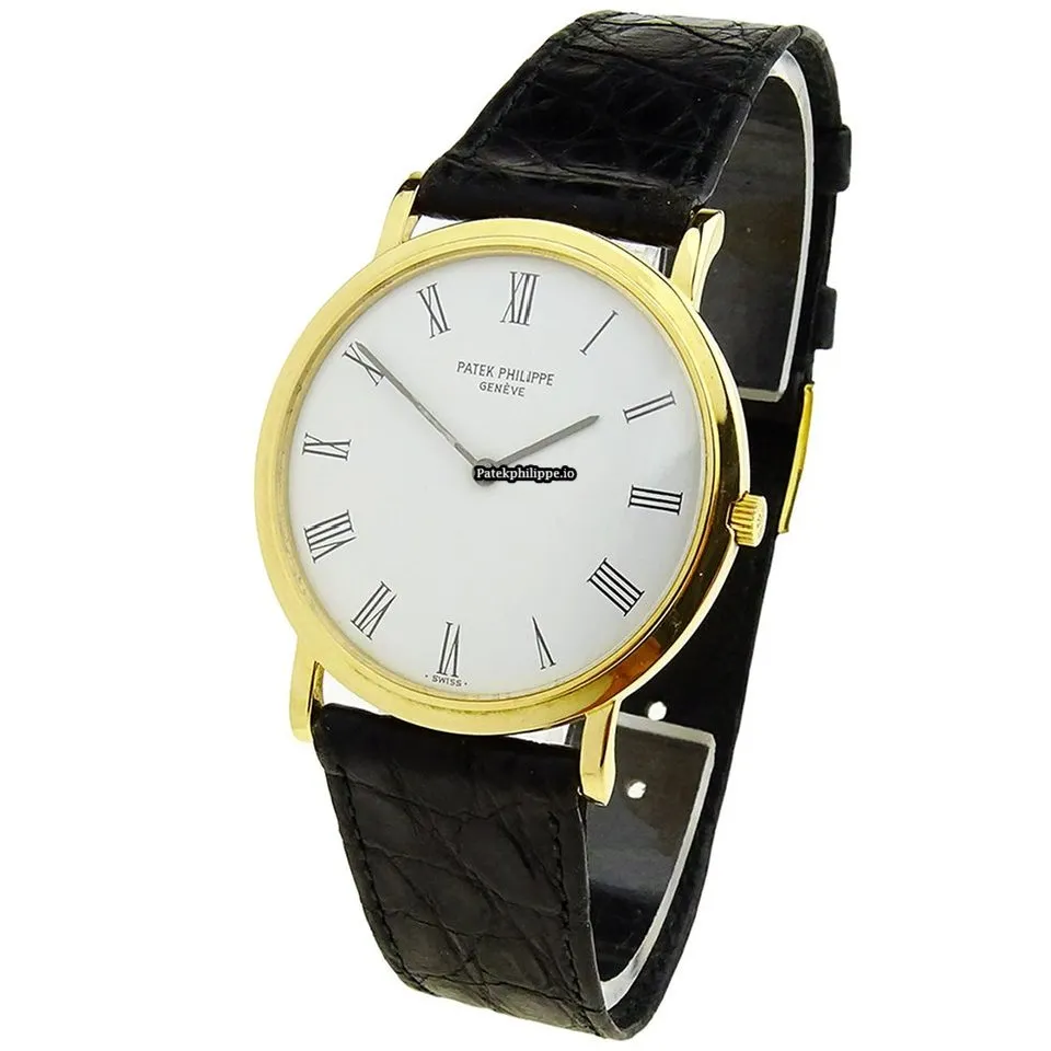 Patek Philippe Calatrava 3520 32MM Yellow Gold Case Manual Winding