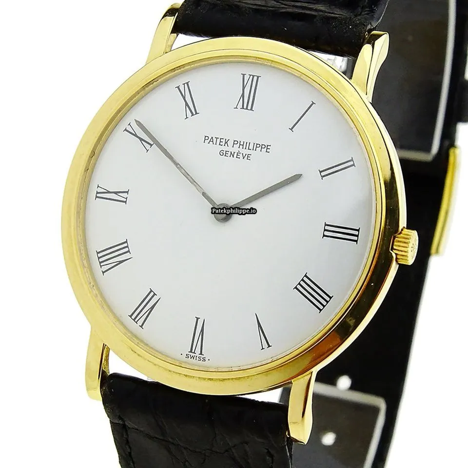 Alternative view of Patek Philippe Calatrava 3520 32MM Yellow Gold Case Manual Winding