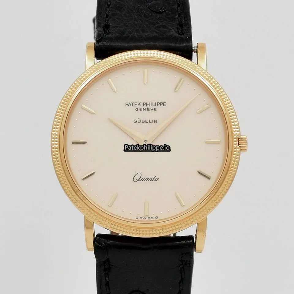 Patek Philippe Calatrava 33MM Yellow Gold Case Quartz
