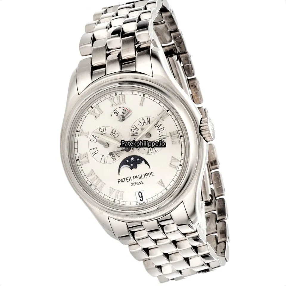 Alternative view of Patek Philippe Annual Calendar 5036/1g 37MM White Gold Case Automatic