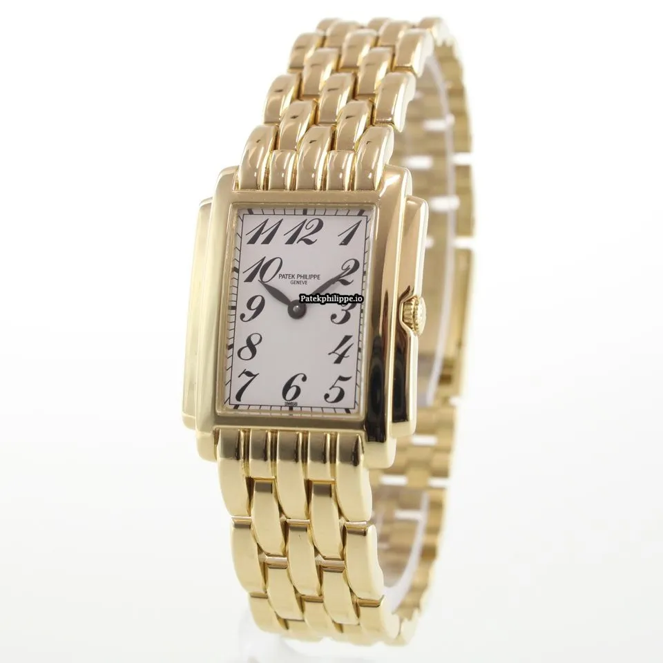 Patek Philippe Gondolo 4824/001 22MM Yellow Gold Case Quartz