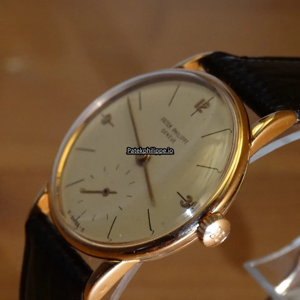 Patek Philippe Calatrava 1578 35MM Rose Gold Case Manual Winding