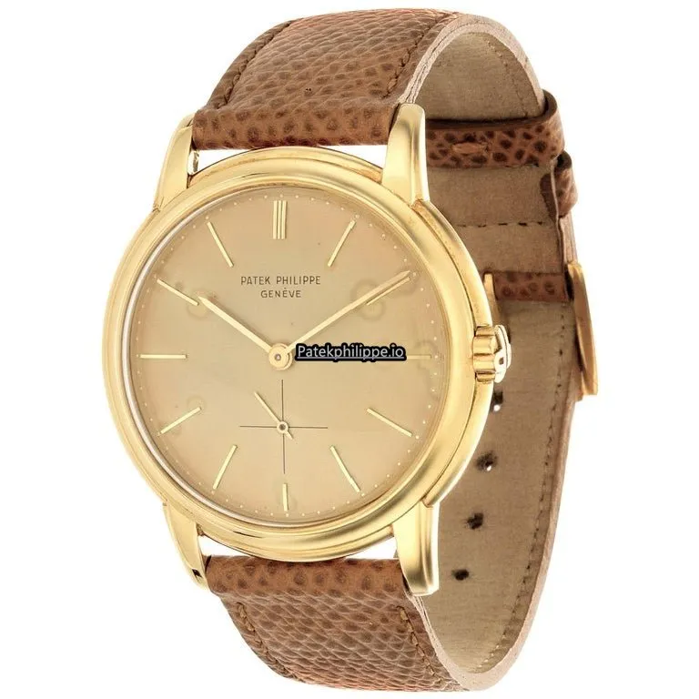 Patek Philippe Calatrava 2551j 36MM Yellow Gold Case Automatic