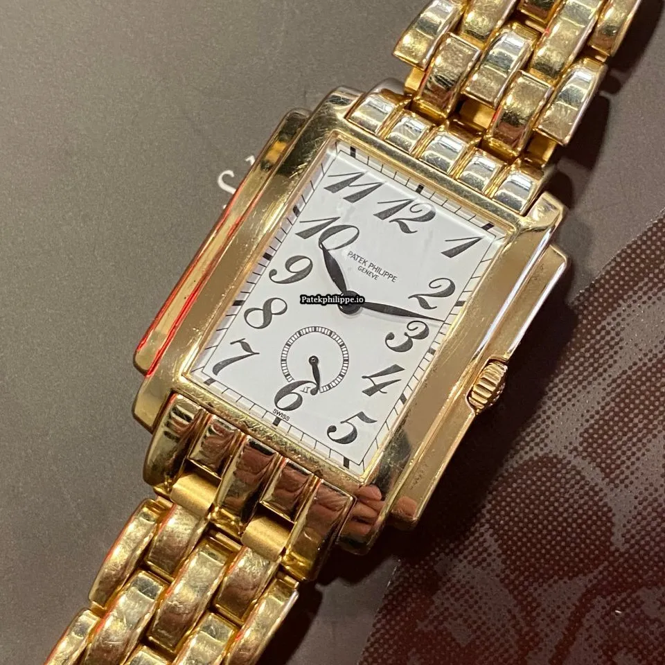 Patek Philippe Gondolo 5024j 30x38MM Yellow Gold Case Manual Winding