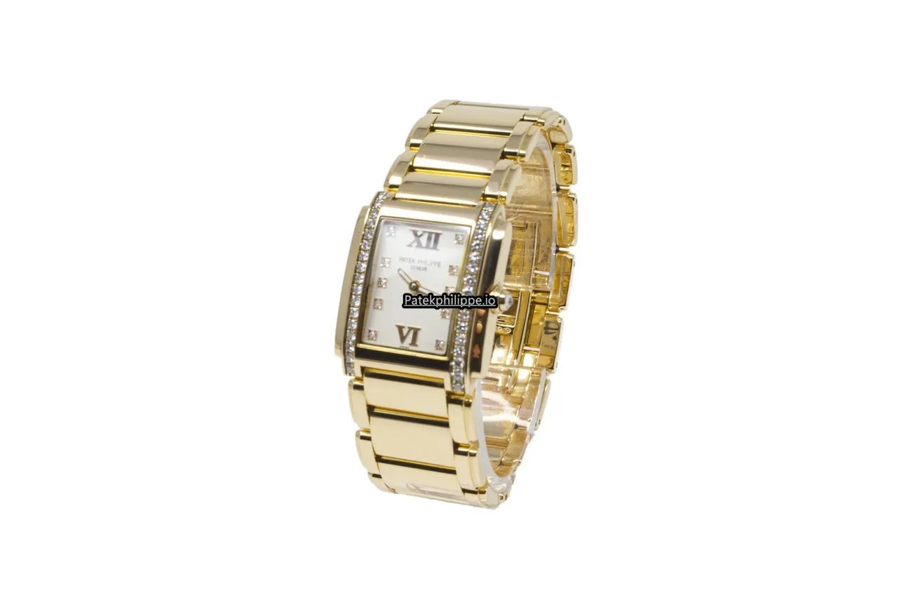 Alternative view of Patek Philippe Twenty-4 4910/11r-011 25x30MM Rose Gold Case Quartz