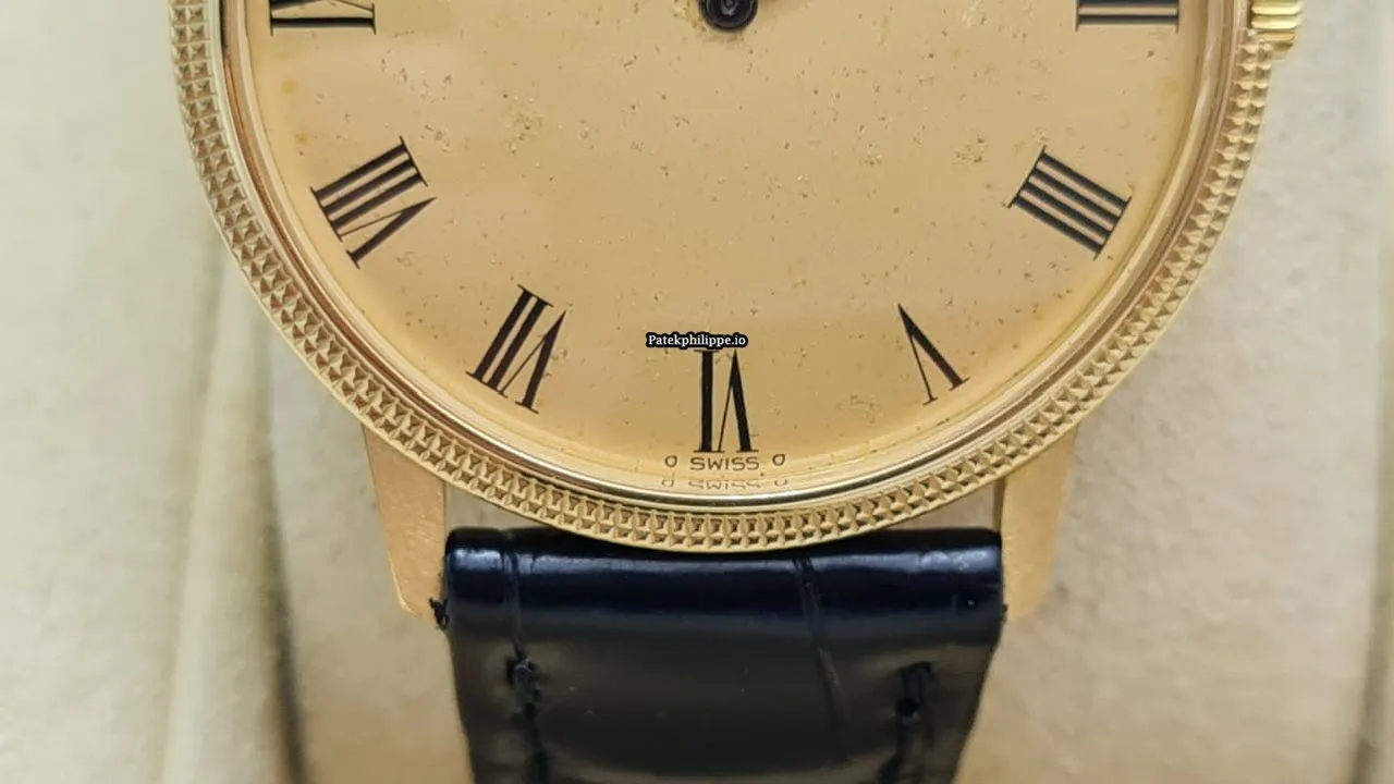 Alternative view of Patek Philippe Calatrava 3590 36MM Yellow Gold Case Automatic