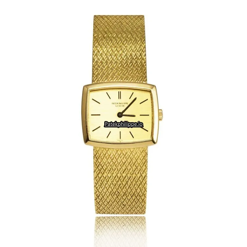 Alternative view of Patek Philippe Jan-52 23MM Yellow Gold Case Manual Winding