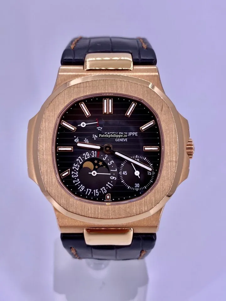 Alternative view of Patek Philippe Nautilus 5712r-001 40x38MM Rose Gold Case Automatic