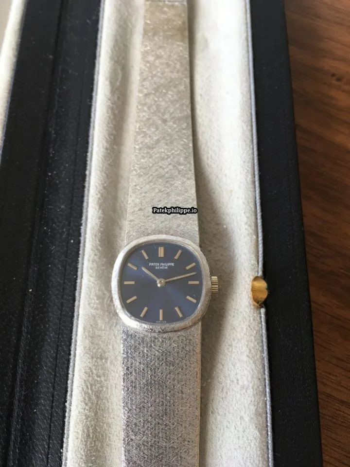 Alternative view of Patek Philippe Vintage Jan-70 19MM White Gold Case Manual Winding
