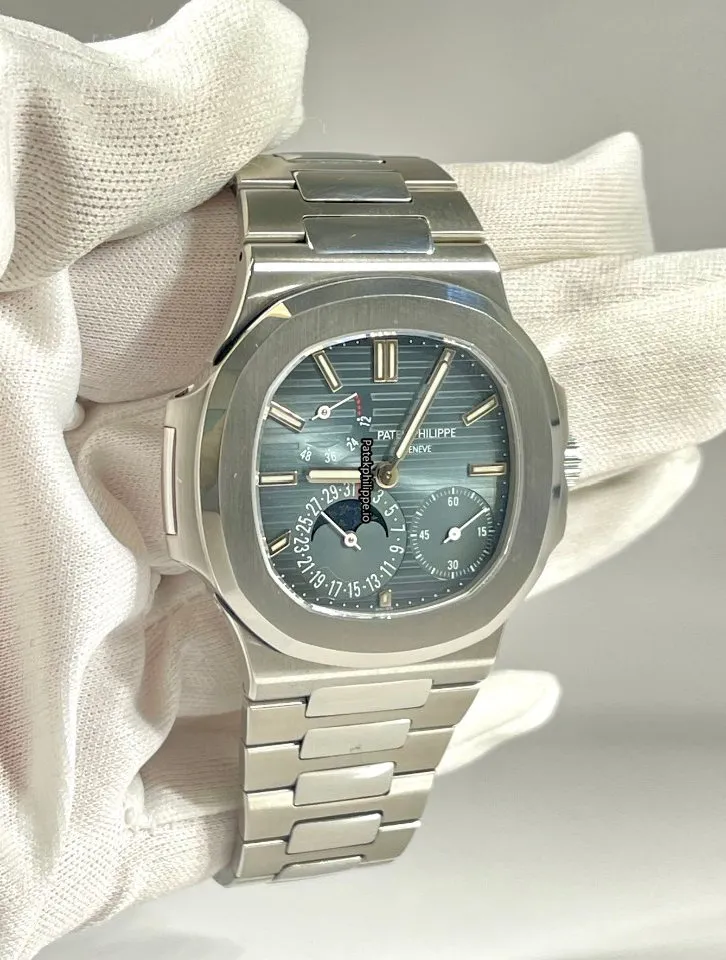 Alternative view of Patek Philippe Nautilus 5712/1a-001 40x38MM Steel Case Automatic