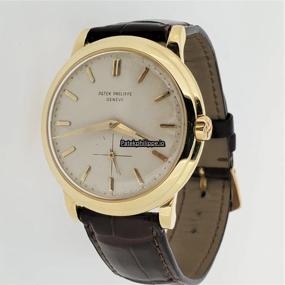 Patek Philippe Calatrava Circa 1956 36MM Yellow Gold Case Automatic