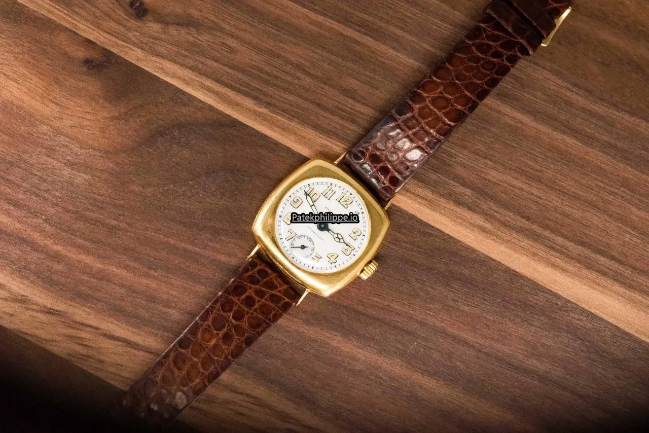 Alternative view of Patek Philippe 31MM Yellow Gold Case Manual Winding