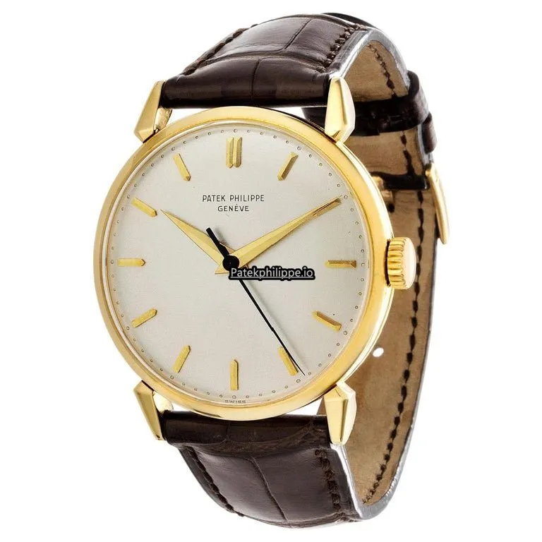 Patek Philippe Calatrava 1578j 35MM Yellow Gold Case Manual Winding