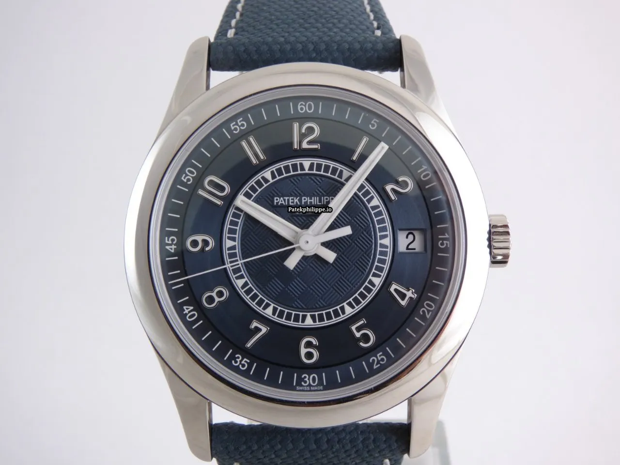 Alternative view of Patek Philippe Calatrava 6007a-001 40MM Steel Case Automatic