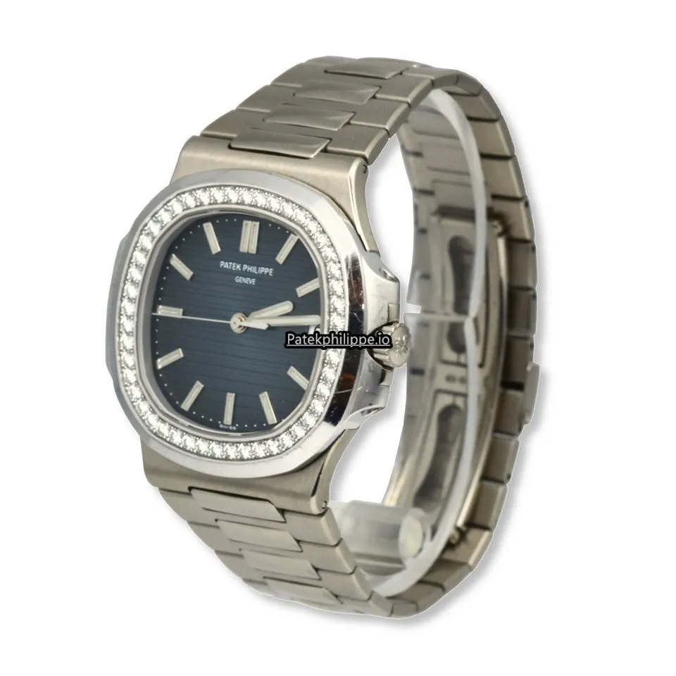 Alternative view of Patek Philippe Nautilus 5713/1g-010 White Gold Case Automatic