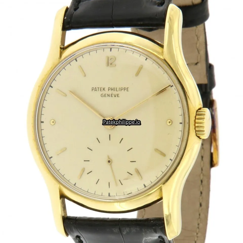 Patek Philippe Vintage 2406 34MM Yellow Gold Case Manual Winding