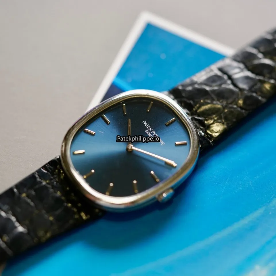 Patek Philippe Golden Ellipse 3848 27x32MM Yellow Gold Case Manual Winding