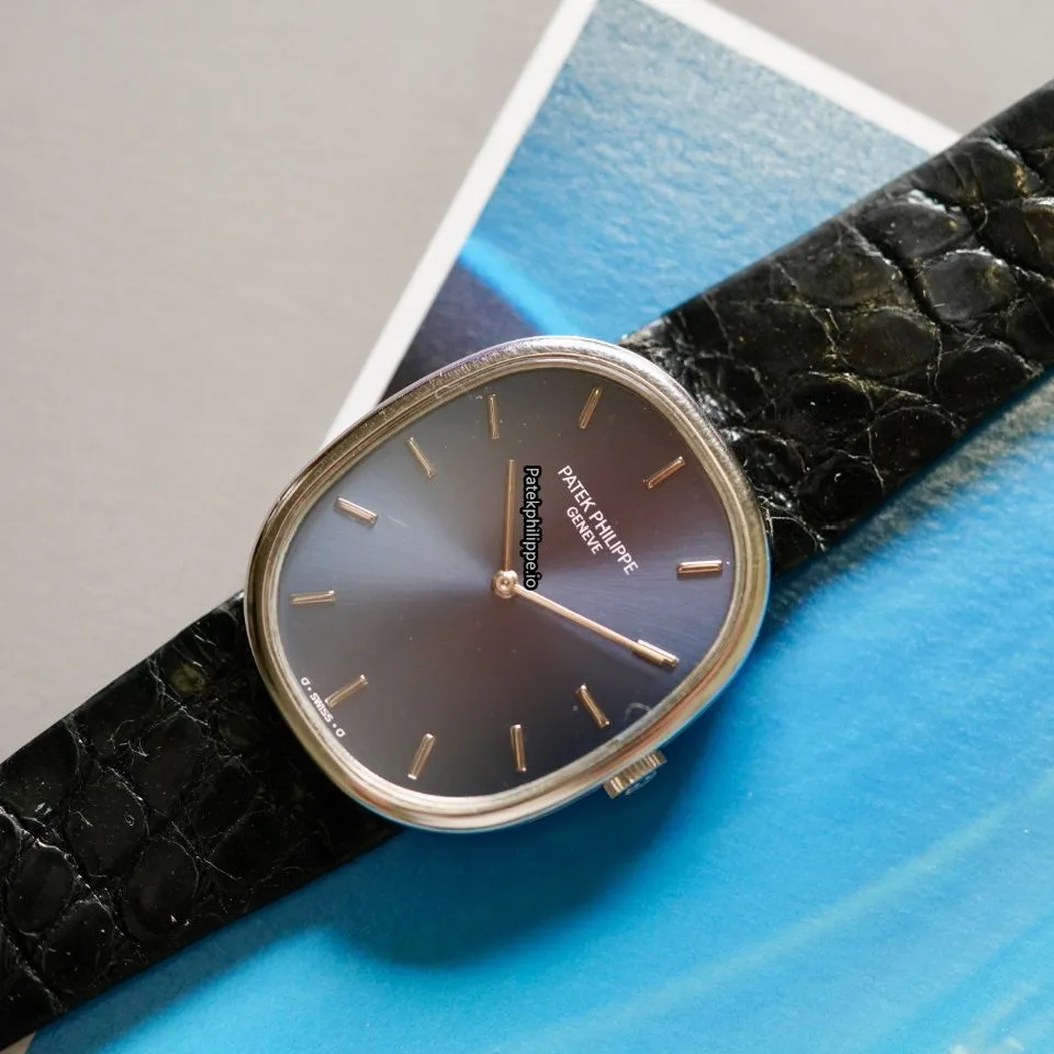 Alternative view of Patek Philippe Golden Ellipse 3848 27x32MM Yellow Gold Case Manual Winding