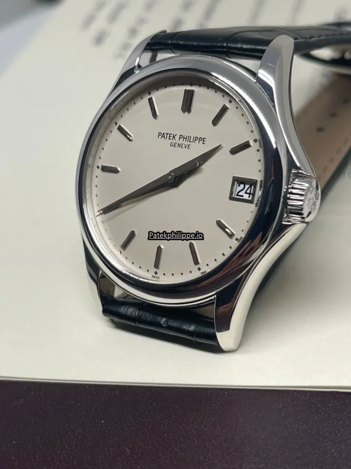 Alternative view of Patek Philippe Calatrava 5127g 37MM White Gold Case Automatic