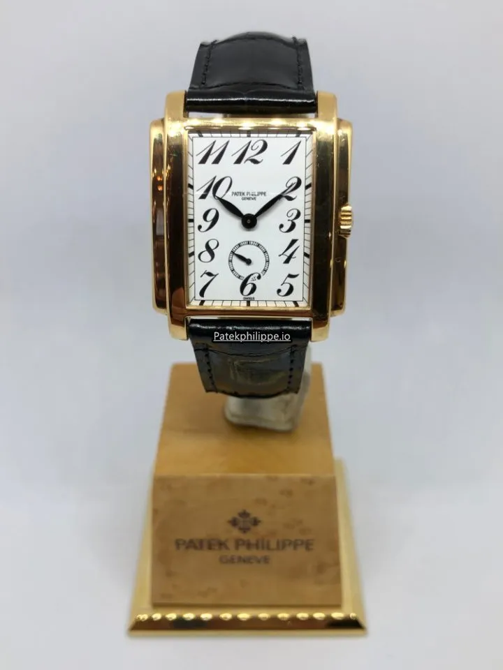 Patek Philippe Gondolo 5024j 30MM Yellow Gold Case Manual Winding