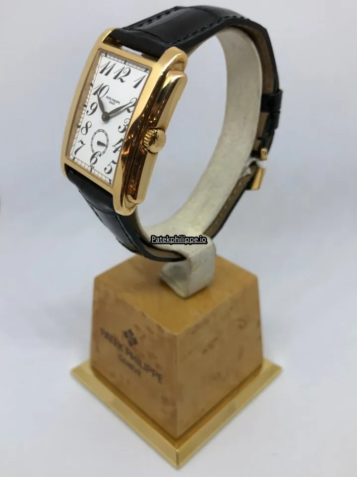 Alternative view of Patek Philippe Gondolo 5024j 30MM Yellow Gold Case Manual Winding