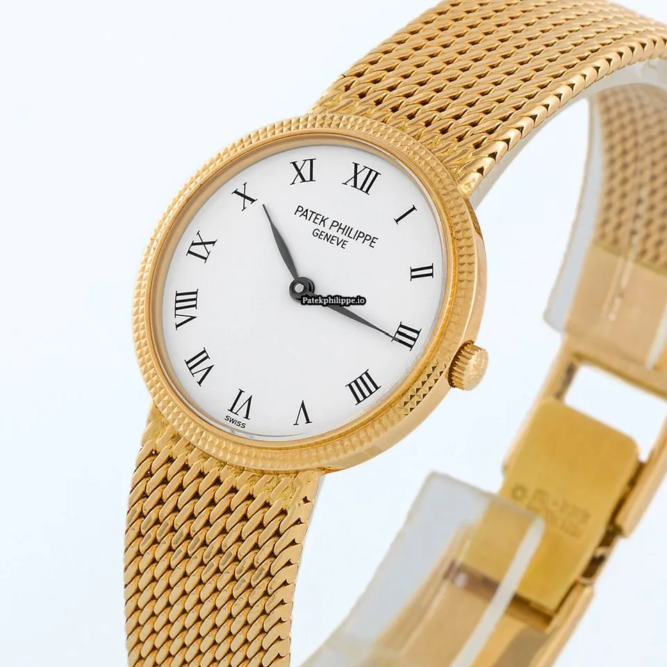 Patek Philippe Calatrava 4819 25MM Yellow Gold Case Quartz