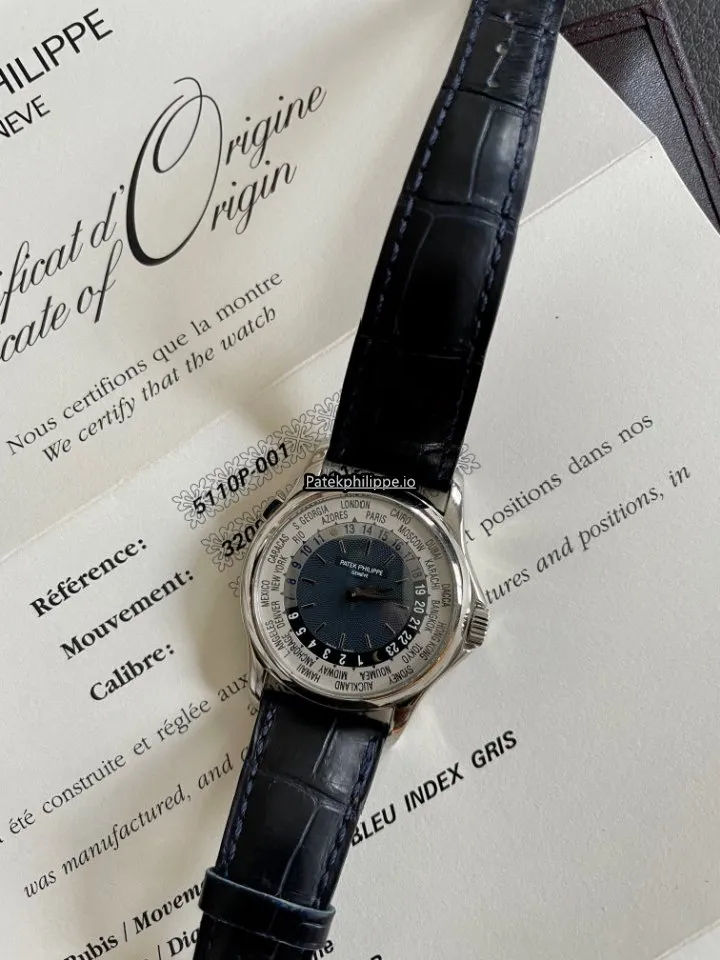 Patek Philippe Complications 5110p-001 37MM Platinum Case Automatic