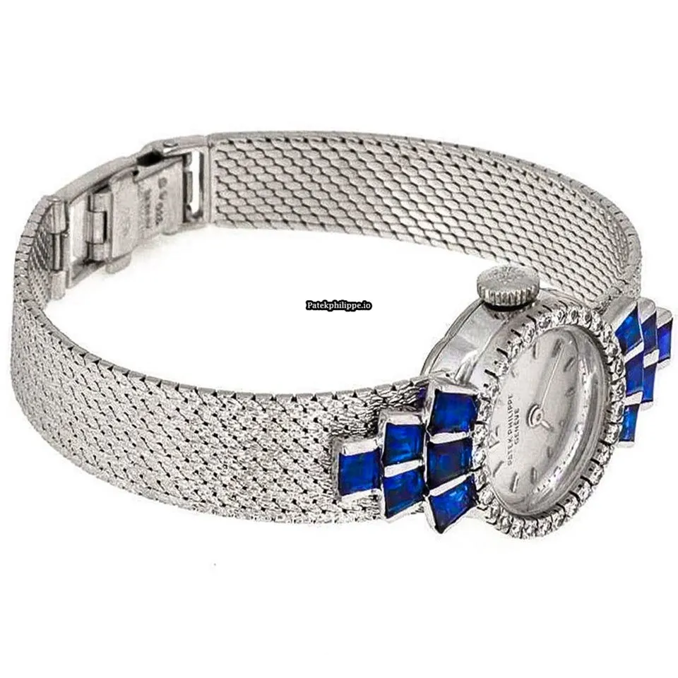 Alternative view of Patek Philippe 17MM White Gold Case Manual Winding