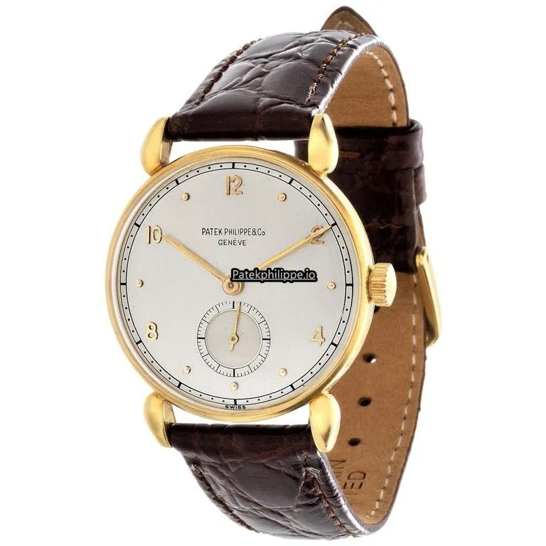 Patek Philippe Calatrava 590j 30MM Yellow Gold Case Manual Winding