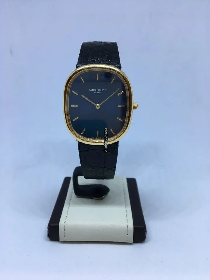 Alternative view of Patek Philippe Golden Ellipse 3738/100 Yellow Gold Case Automatic