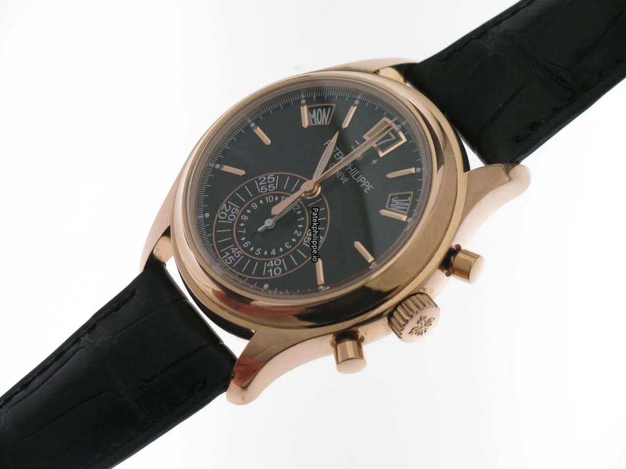 Alternative view of Patek Philippe Annual Calendar 5960r-012 40MM Rose Gold Case Automatic